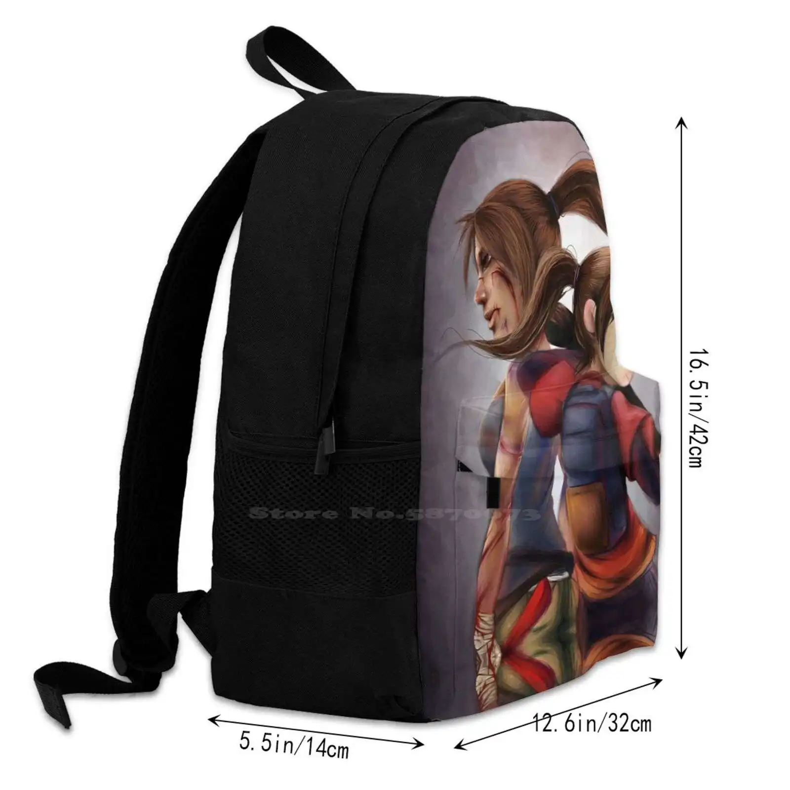 Kill ɾm Dead Лидер продаж Школьный рюкзак Модные сумки Lara Croft Ellie The Last Of Us Tomb Raider Guns