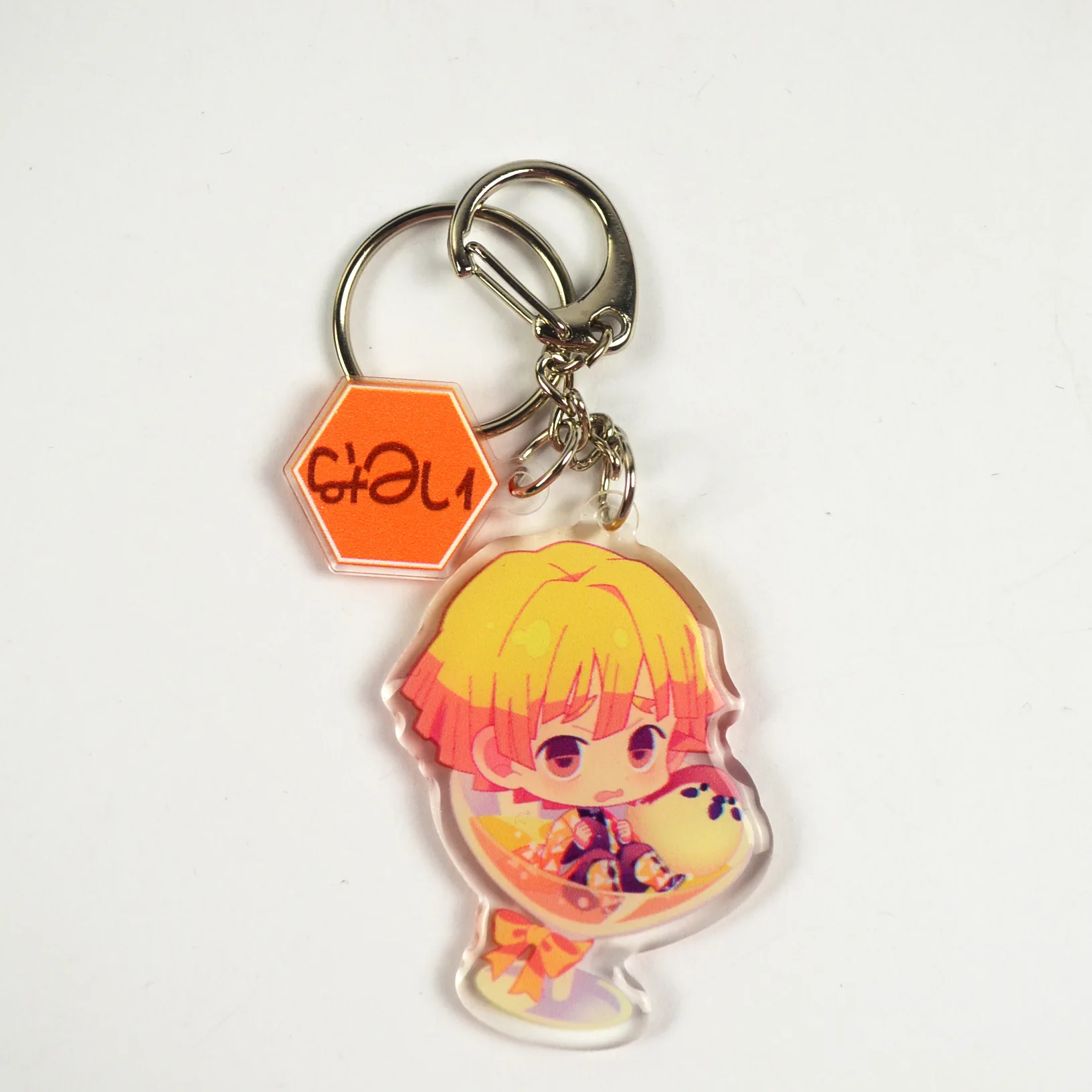 

New Hot Anime Demon Slayer Kimetsu No Yaiba Key Chains Christmas Knapsack Birthday Gift Key Ring Keychain That Brings Good Luck