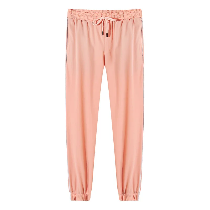 Уличные дышащие быстросохнущие брюки из ледяного шелка для мужчин и женщин пар