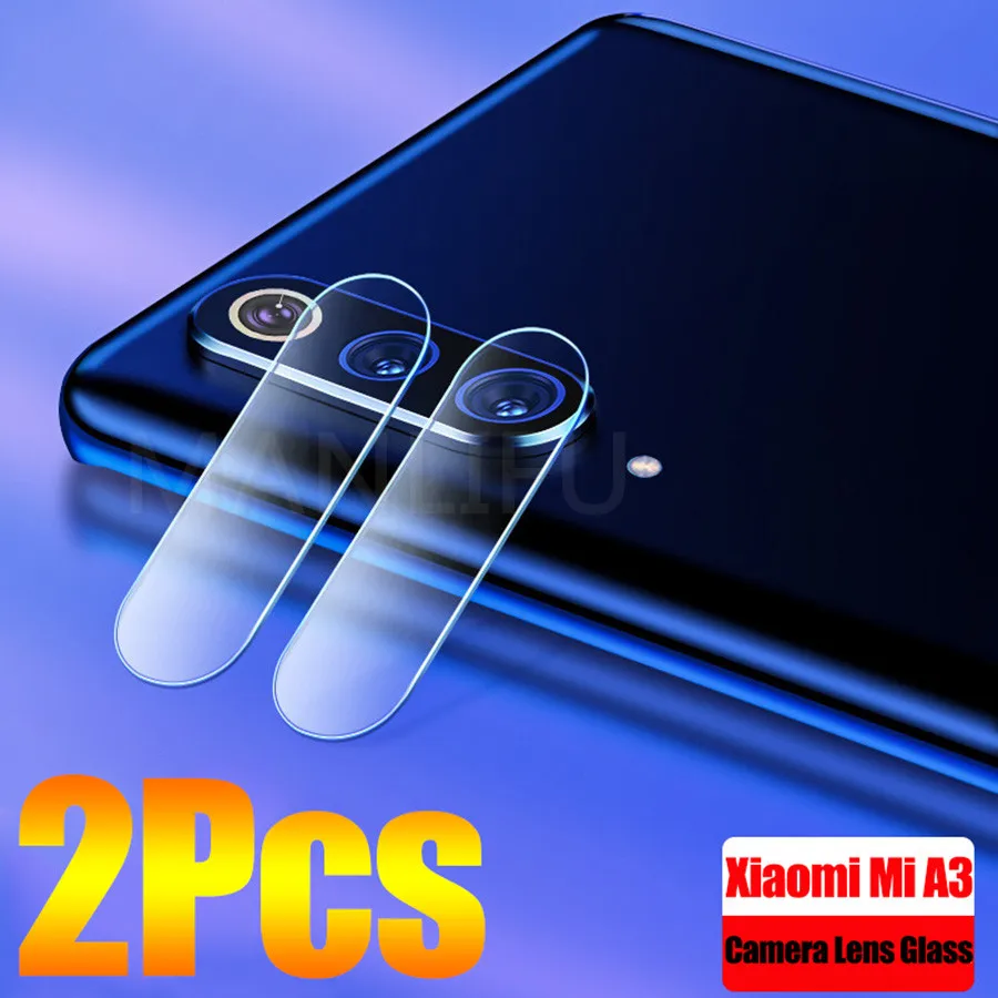 2 шт. Защитное стекло для объектива Xiaomi mi A3 закаленное 9T Pro Red Note 8 K20 Защитная пленка