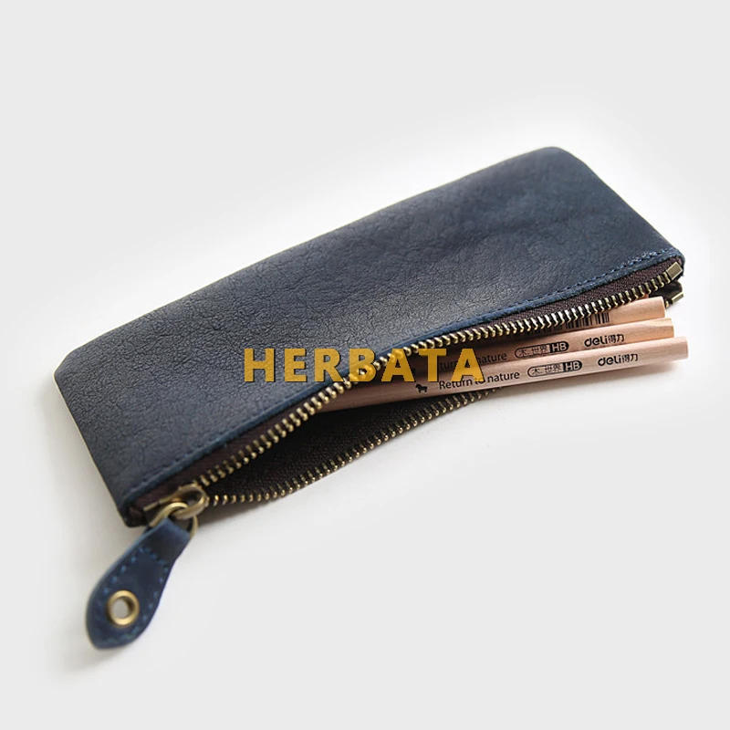 Маленький чехол для карандашей Corium на молнии мужчин и женщин креативный Ретро