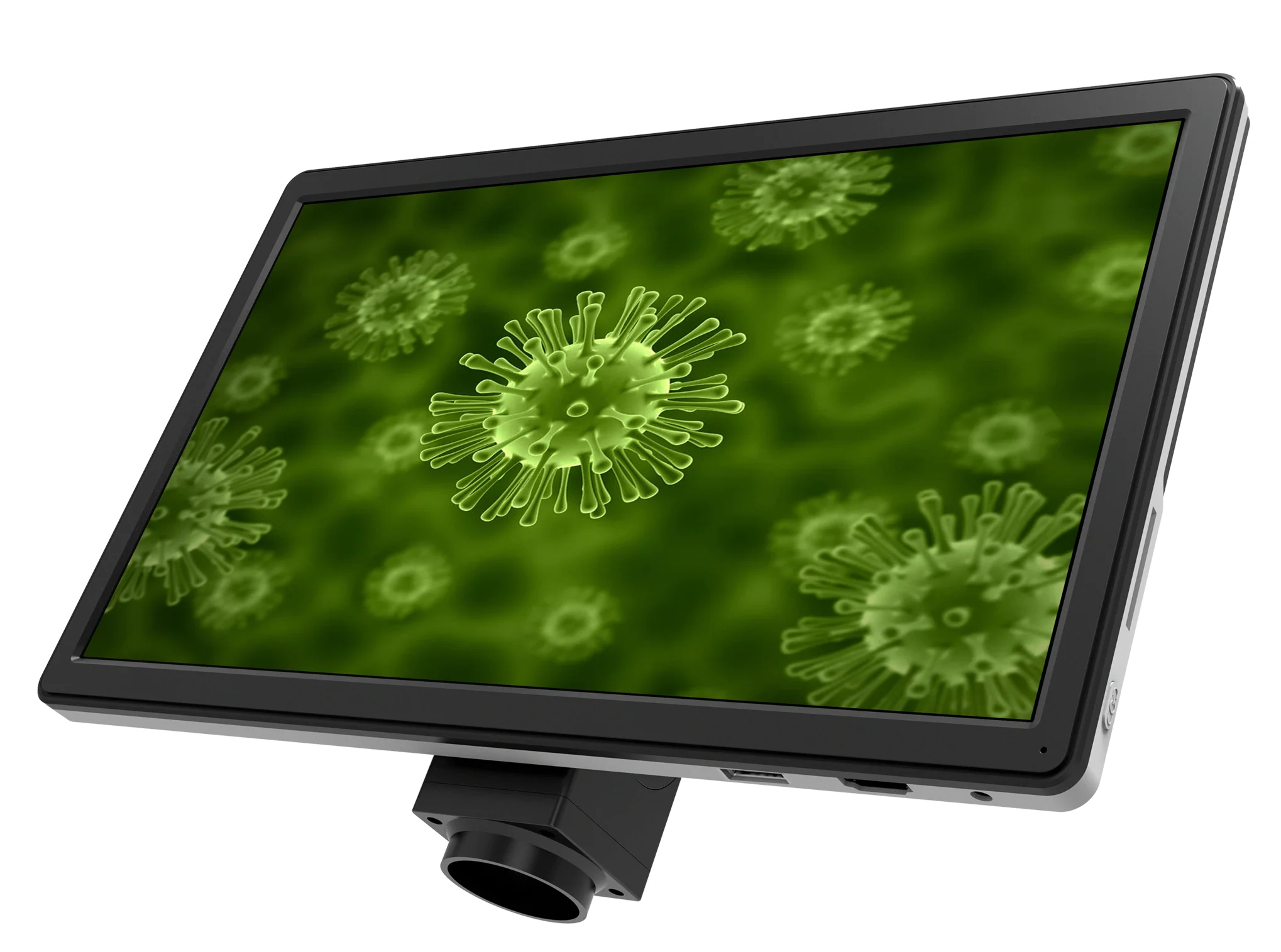 1080P 11.6inch LCD HD Screen Panasonic Full CMOS sensor Microscope Camera with measurement | Инструменты