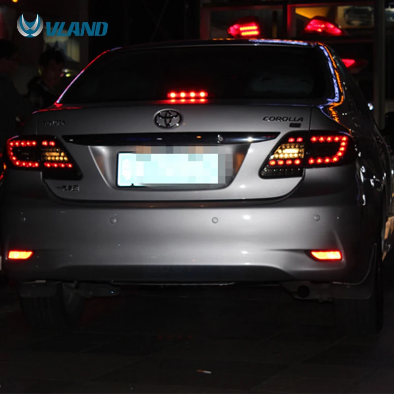 Car Rear Light for Toyota Corolla LED Tail Lights 2011 2012 2013 Lamp Plug and Play | Автомобили и мотоциклы