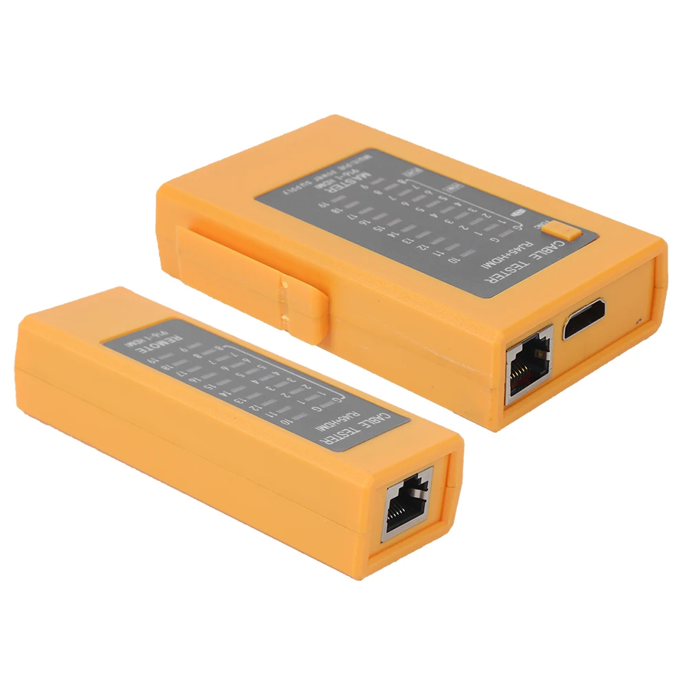 Тестер сетевого кабеля YG916H RJ45 HDMI многофункциональный прибор для поиска проводки