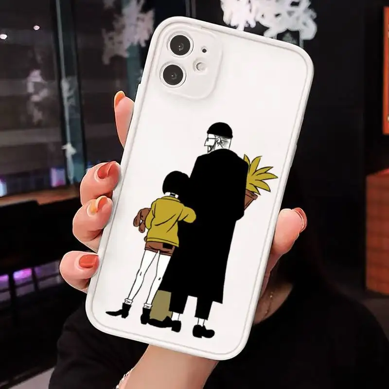 

Movie Leon And Mathilda Phone Cases matte transparent For iphone 7 8 11 12 plus mini x xs xr pro max cover