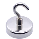 1 шт. супер сильный Неодимовый горшок для рыбалки поврежденный магниты Круглый Мощный магнитный крючок морская поисковик ящик для хранения держатель D16-D48