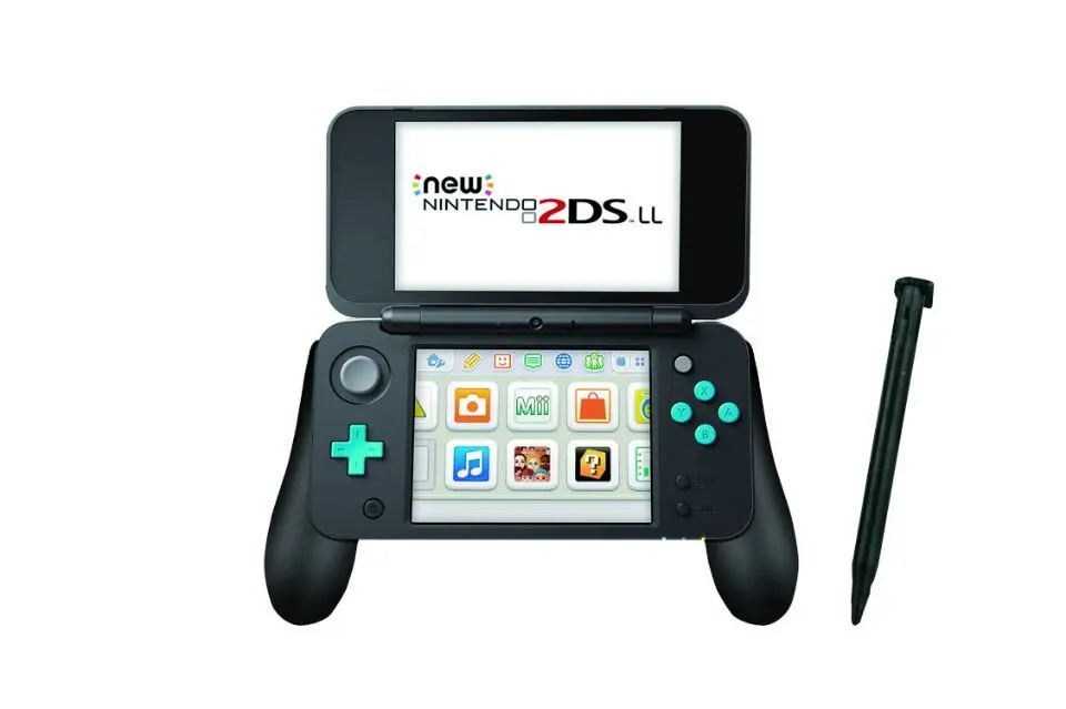 Игровой набор аксессуаров 3 в 1 для новой консоли Nintendo 2DS LL XL рукоятка + прозрачный