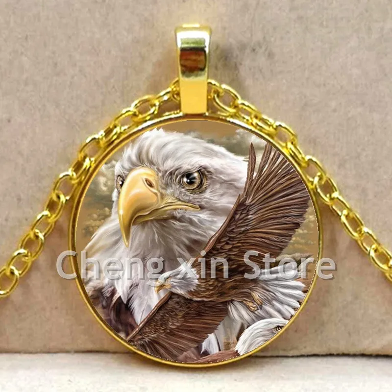 Мощный Орел с подвеской в форме колье ожерелье винтажном стиле виде орла Форма