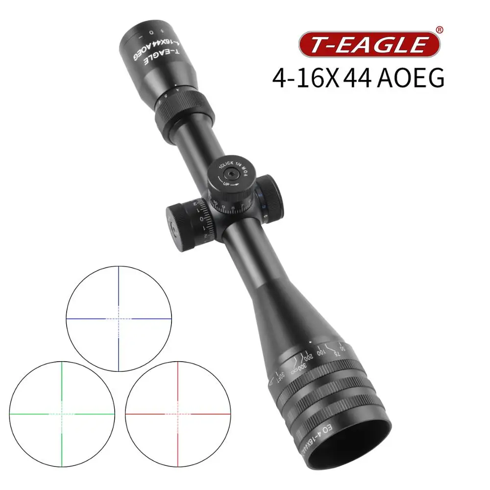 Тактический прицел для винтовки охотничий оптический коллиматор с красным