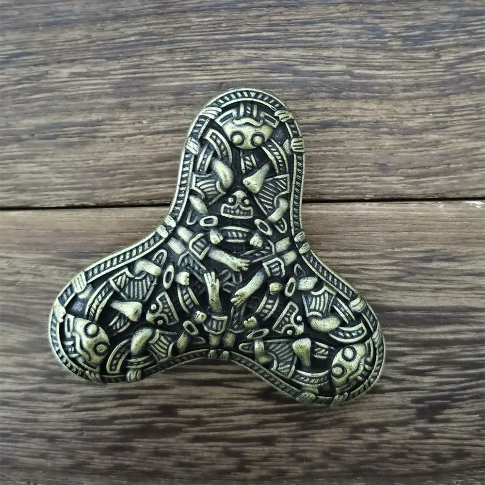 LANGHONG 1 шт. Legendry скандинавский Викинг брошь амулет фибула викингов бижутерия