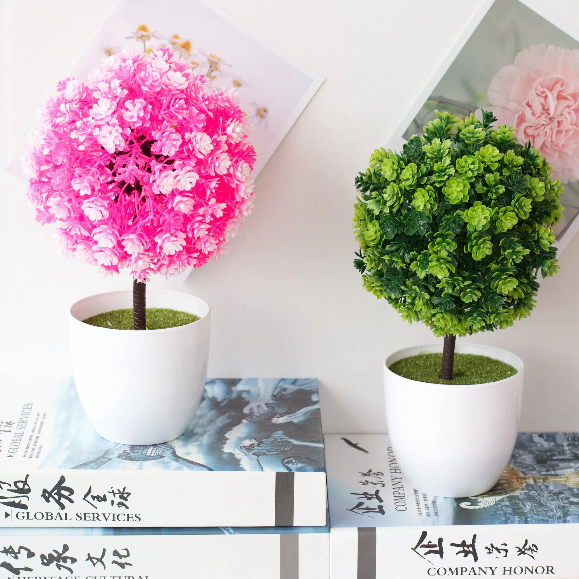 17X26m 51 искусственный цветочный шар горшечный домашний сад бонсай украшение для