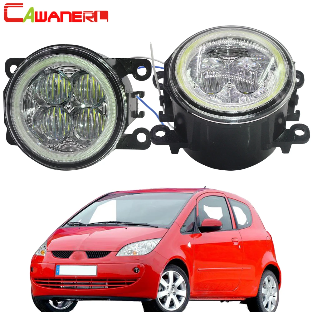 Cawanerl Стайлинг авто светодиодные противотуманные фары светильник глаза ангела