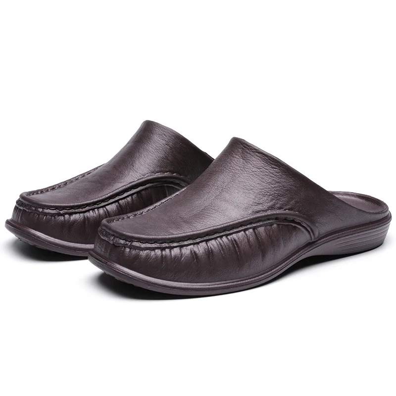 

YEINSHAARS Slippers Men 2021 Summer Fashion Lightweight Breathable House Slippers Comfortable Outdoor Casual Beach Shoes Classic