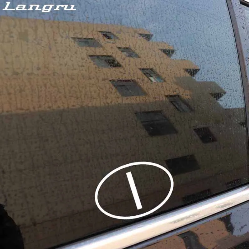 Рисунок 5 - Овальные виниловые наклейки Langru 13