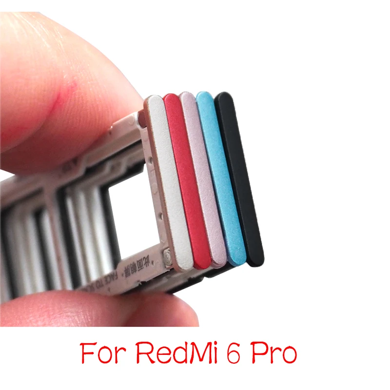 Держатель лотка для sim-карты для Xiao mi redmi 6 pro/mi A2 lite сменный держатель слота