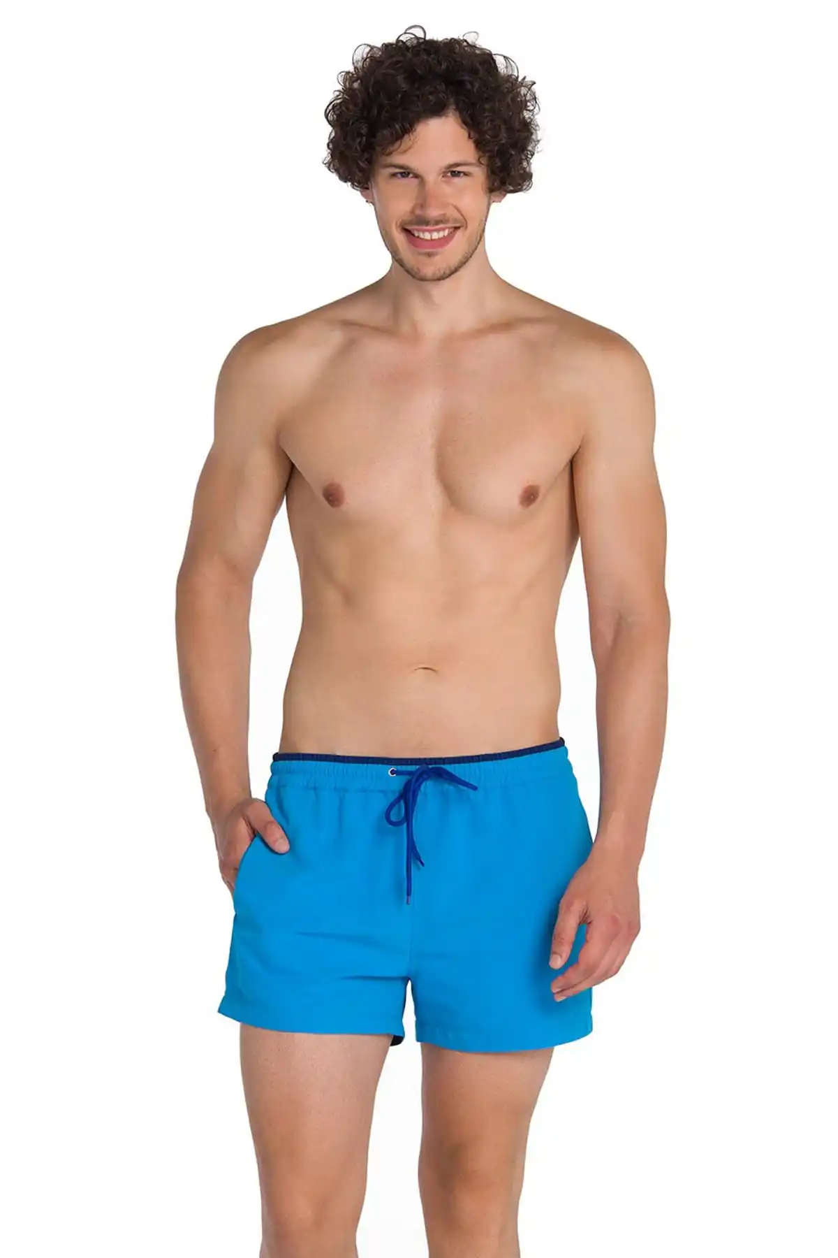 

Men's Surf Shorts Swim Shorts Turquoise Sea Shorts
