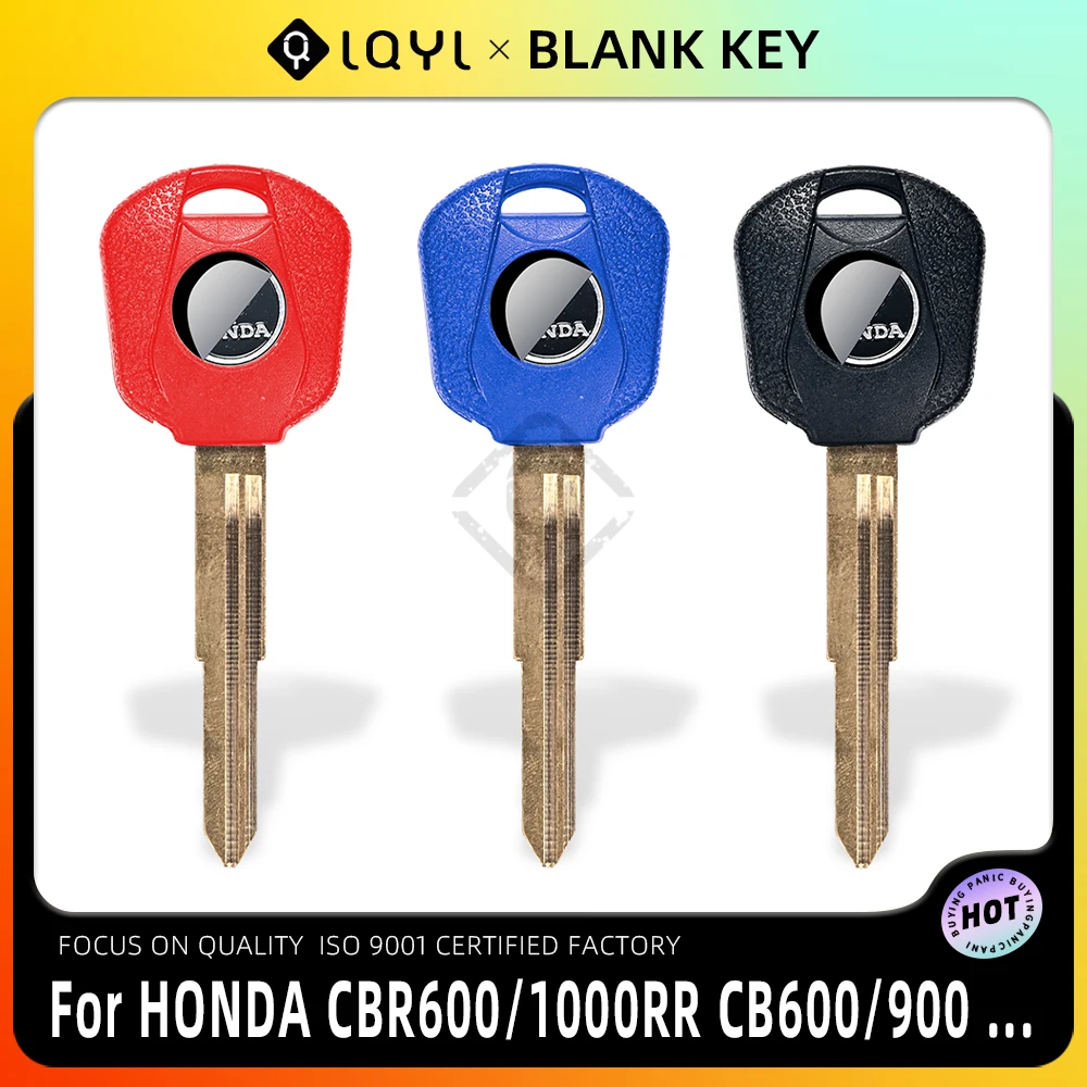 Новый Чистый ключ LQYL для замены неразрезанных ключей мотоцикла Honda CB600 CB800 CB1300