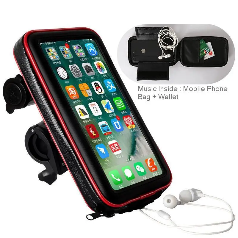 6 5 дюймовый водонепроницаемый чехол для телефона на велосипед мотоцикл сумка