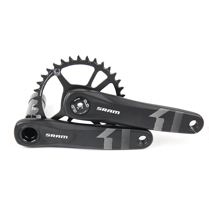 Велосипедный шатун SRAM SX &amp X1 1000 NX EAGLE DUB размеры 34T 38T 6 мм смещение 170 175 для