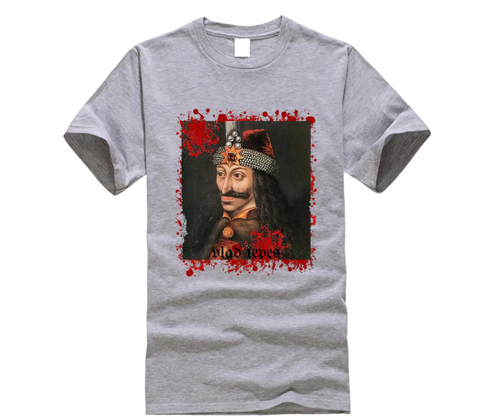 Vlad Tepes граф Дракула графическое искусство футболка с вампиром | Мужская одежда