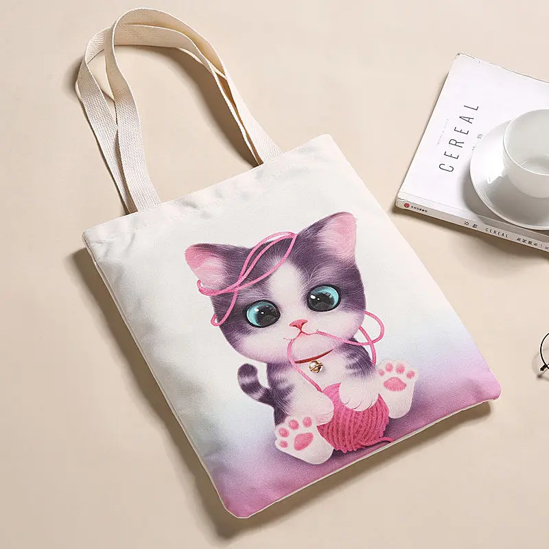 Retro Literary Canvas Bag Women Shoulder Bag Casual Shopping Bag Shopper Ladies Reusable Hand Bags Fashion Storage Bag 2022 New