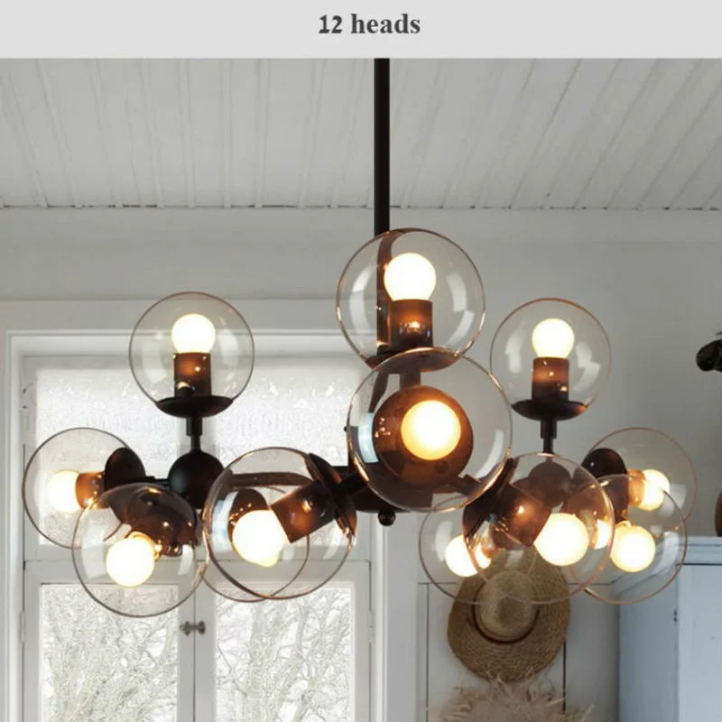 Винтажная круглая Подвесная лампа в стиле индастриал потолочный светильник лофт