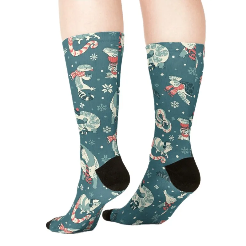 

2021 Women's socks kawaii Science Please Penguin Printed Socks Women harajuku Happy Funny Novelty cute girl gift Socks for women