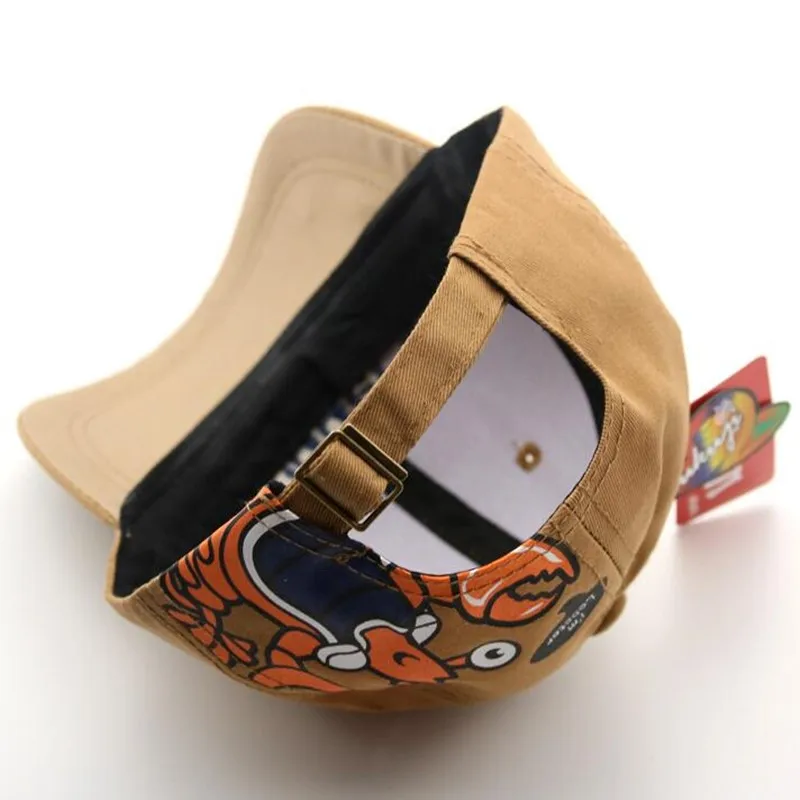 

SILOQIN Trend Children Hat Embroidery Brands Baseball Caps For Boys Girls Adjustable Size Snapback Cap Personality Hip-hop Cap