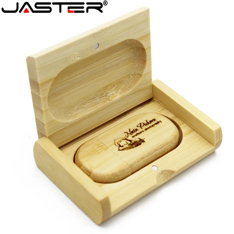 JASTER 5 цветов карбонизированный бамбуковый орех woode USB + коробка логотип на заказ