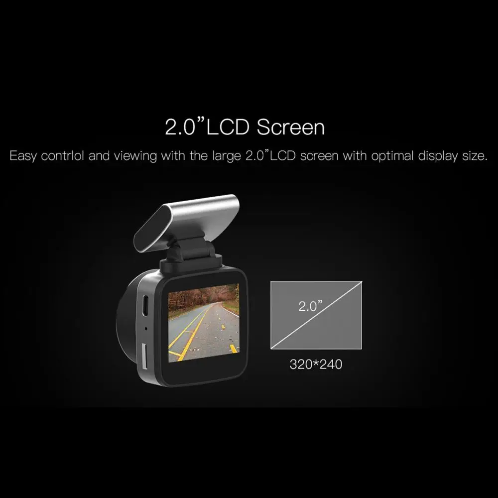 Q2N 2 дюймов HD Экран 135 градусов объектив 1080P Автоматическая Автомобильная камера