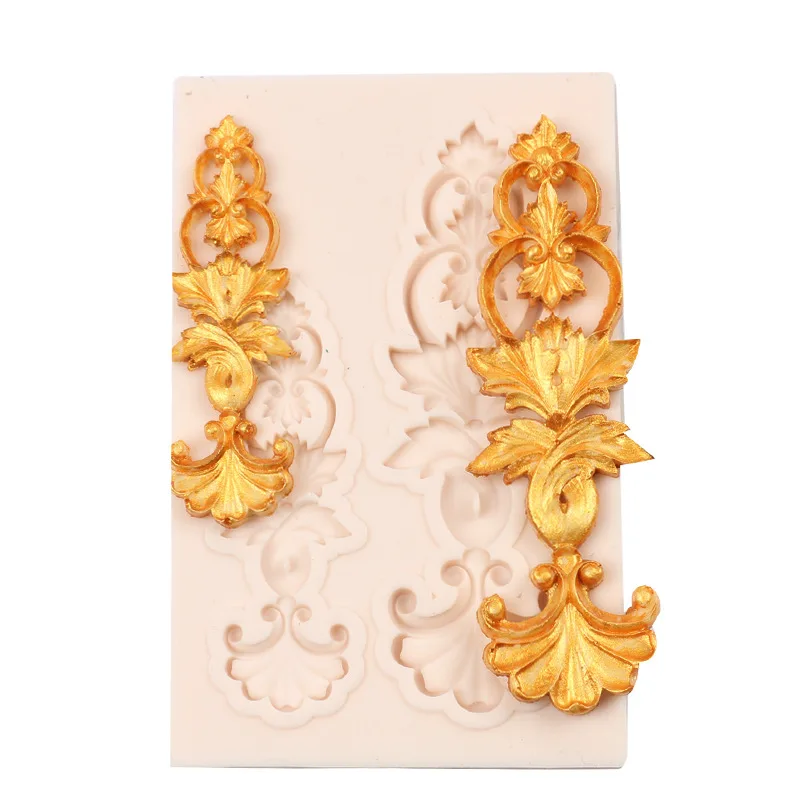 Европейская рельефная 3D Силиконовая форма помадка торт украшения