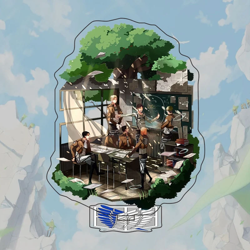 

Attack on Titan Anime Figure Acrylic Stand Model Levi Ackerman Action Figures Decoration Anime Lovers Birthday Collcet Gifts