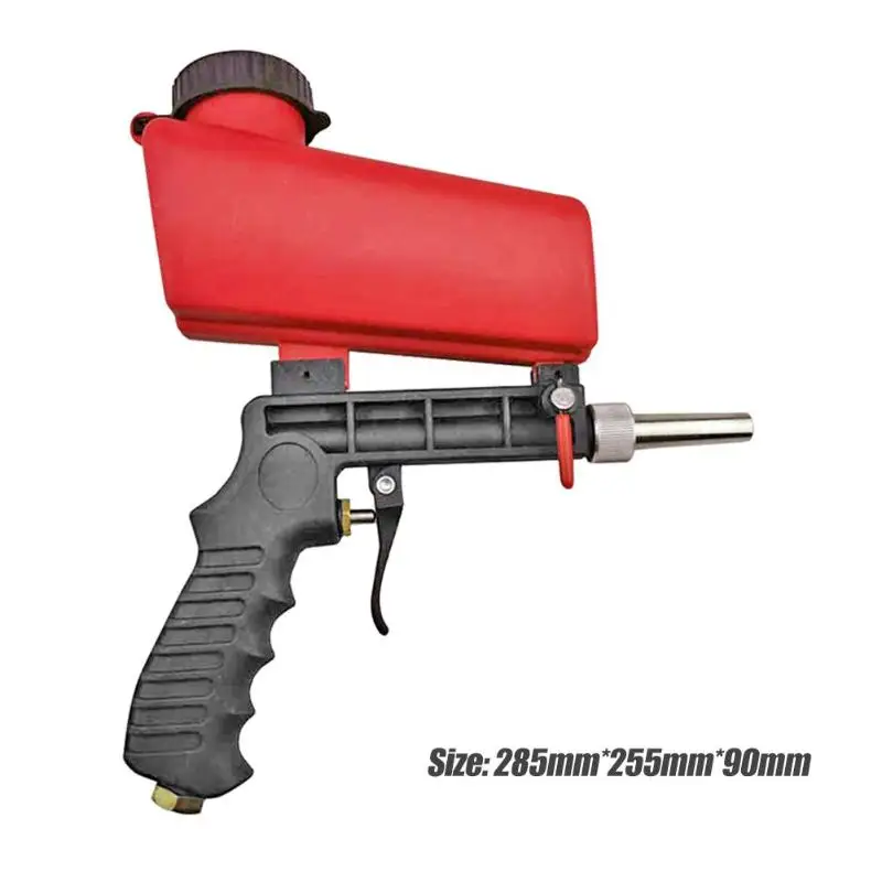 Портативный гравитационный пневматический пескоструйный аппарат легкий