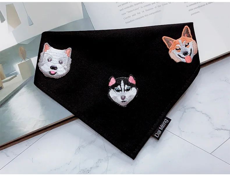 

2021 new pet dog cat triangle scarf