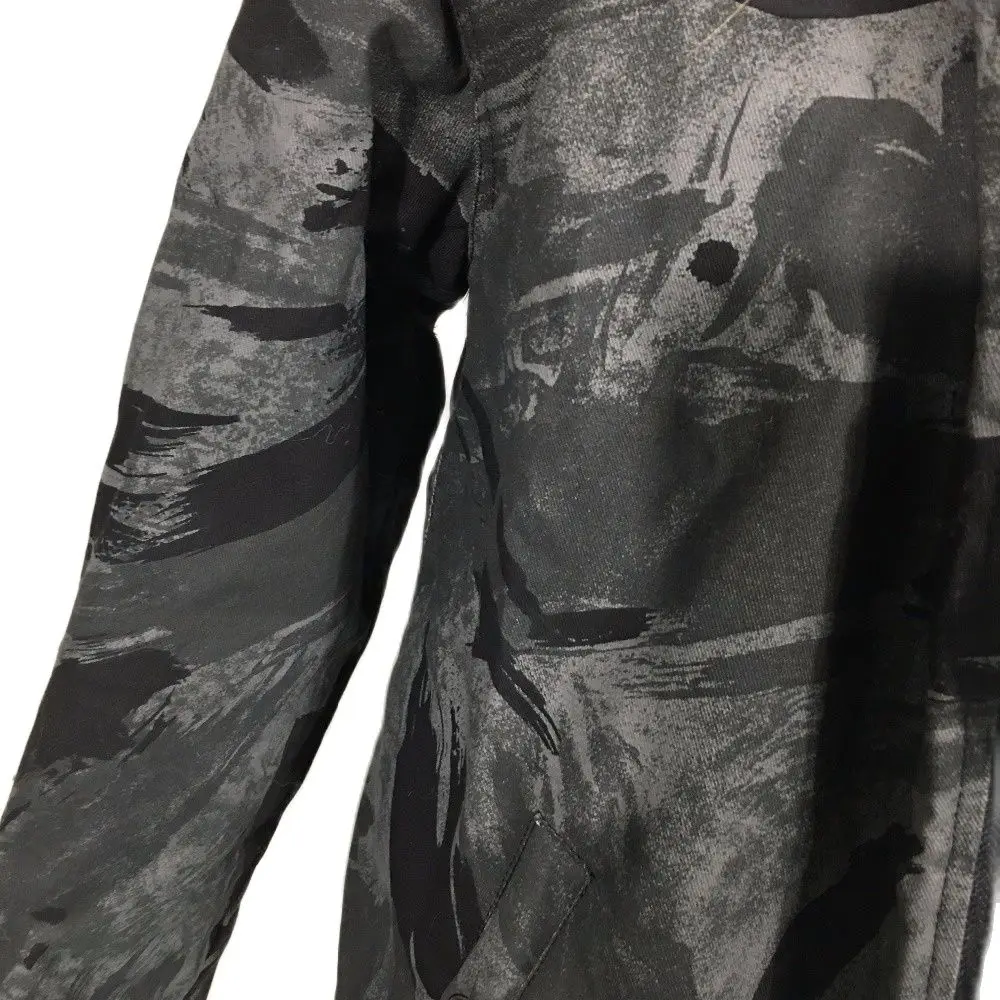 Серая камуфляжная куртка с меховой отделкой зимняя Женская парка желтого цвета