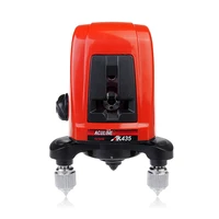 ak435 laser leveling unit mini portable red 3d laser level 360 distance meter level laser line measure as construction tools