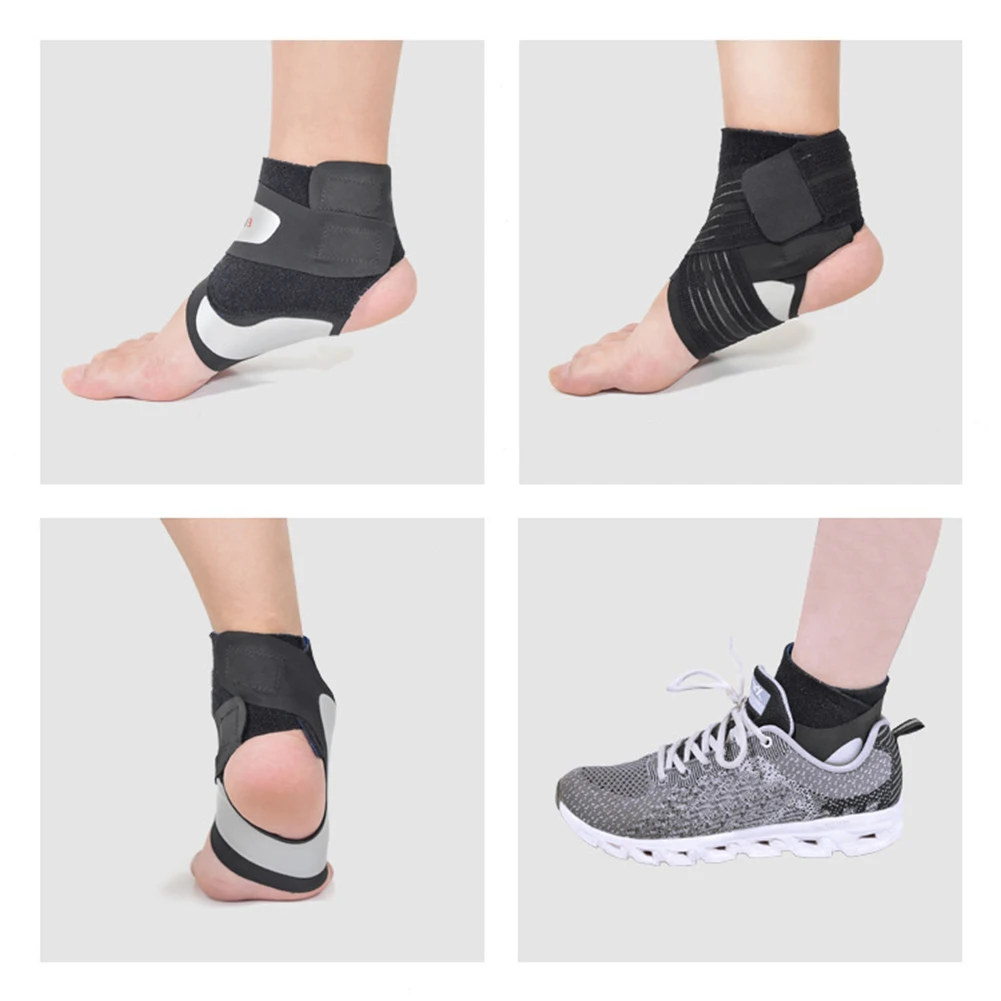 

1 Pair Ankle Support Brace Adjustable Elastic Ankle Compression Sleeve For Men And Women Sports Basketball Running Volleyball