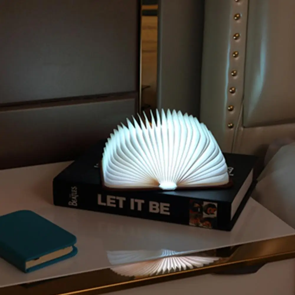 Книжный светильник светодиодный складной креативный флип USB зарядка ночной