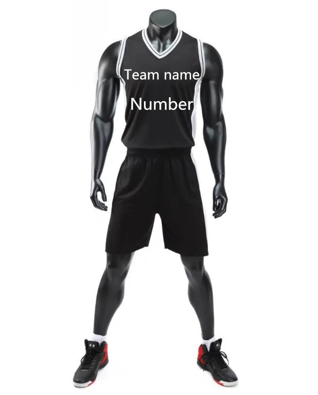 Новый сезон Новая баскетбольная форма для взрослых и детей Размер один задний