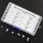 145 шт. M6 M8 M10 метрический размер, гидравлическая смазка Zerk, штуцер для сосков JG1977 90 градусов, 45 градусов и прямого типа для автомобиля