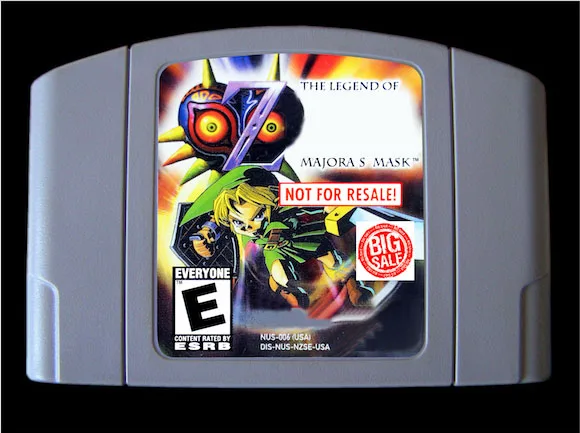 Игра 64 битная ** демонстрация маски маджора! (Американская версия!)|demo| |