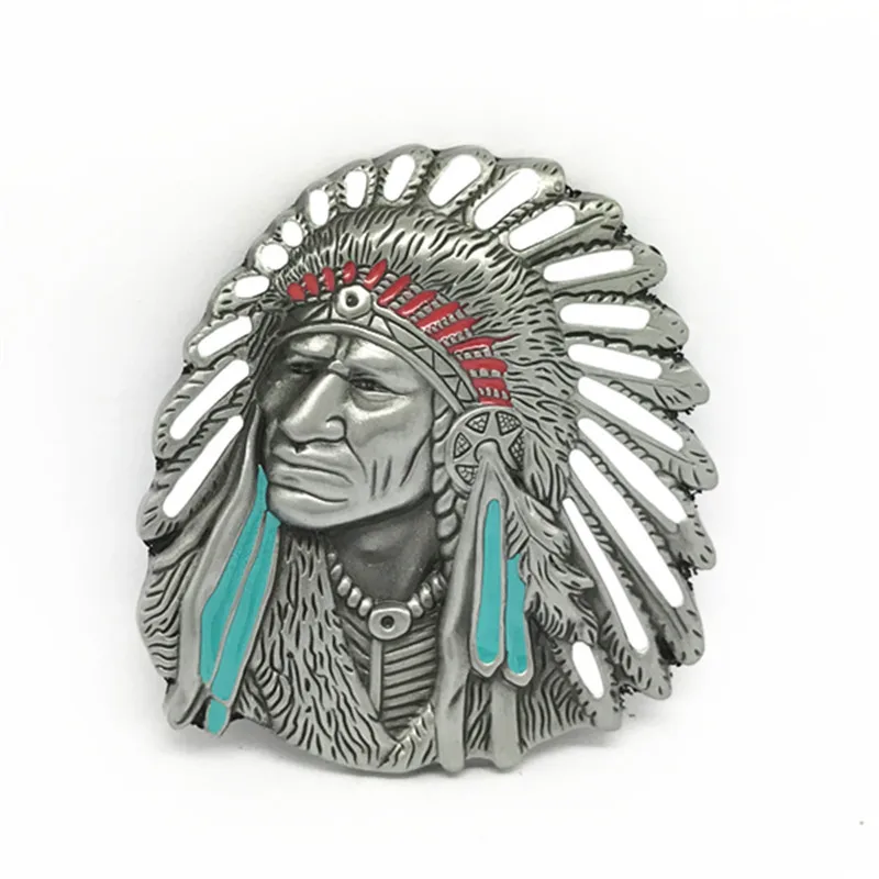 Пряжка для ремня в Западном ковбойском стиле пряжка из сплава виде головы