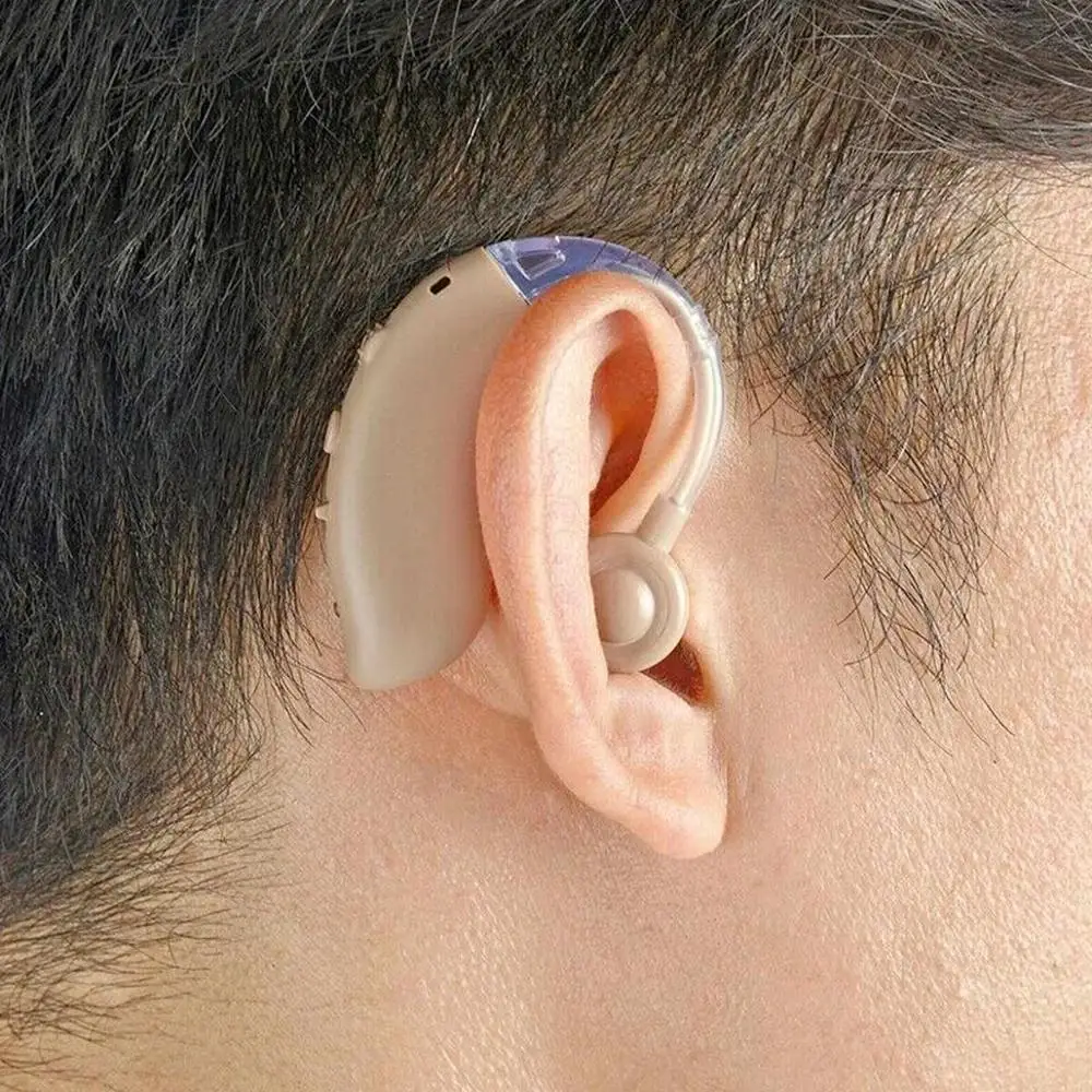 2020 New Hearing Aid Rechargeable Aids Mini BTE Invisible USB Ear Sound Amplifier For The Elderly Care Deaf Hear | Красота и здоровье