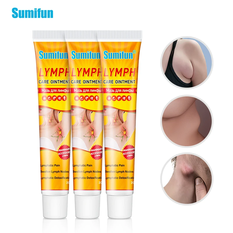 

1Pcs Sumifun Lymphatic Detox Cream Drainage Mammary Accessory Lymph Ointment Lymph Node Anti-Swelling Body Relax Cream P1197