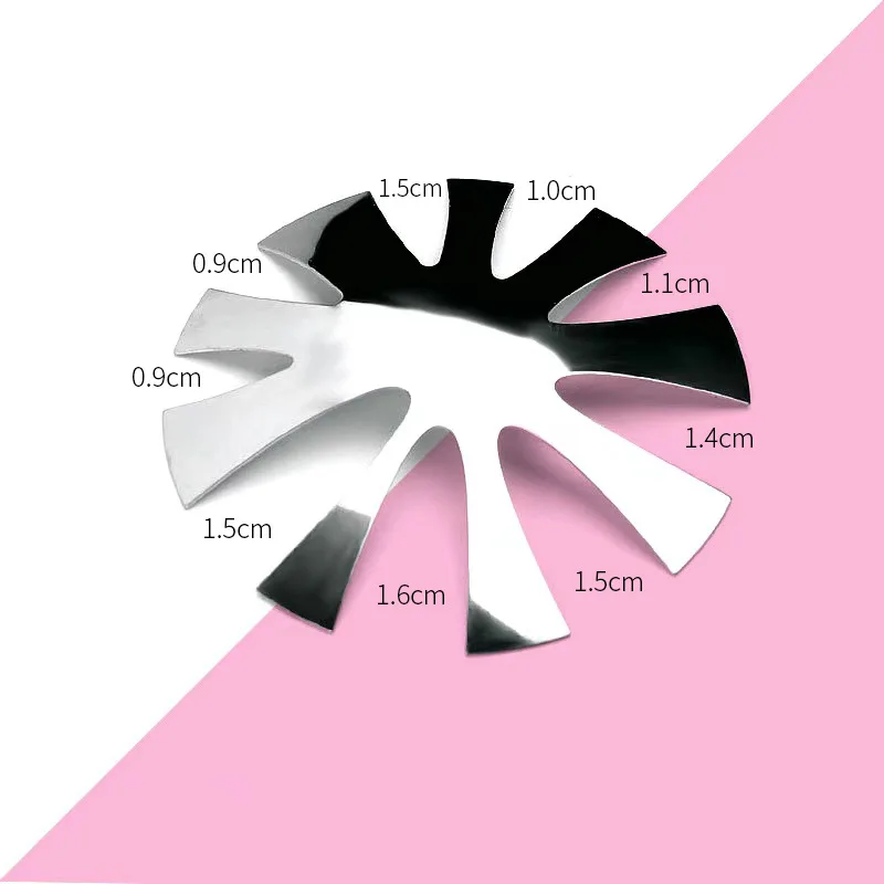 Профессиональный триммер для ногтей легок французского маникюра с V-образной