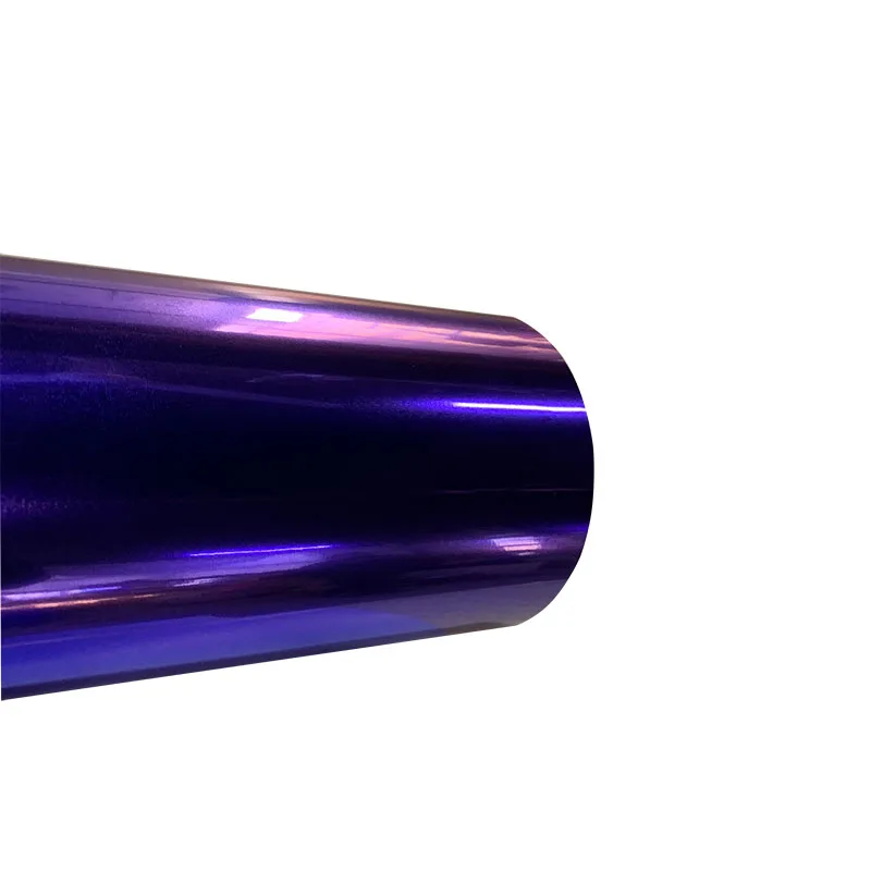 royal blueA016 Насыщенный цвет 1 лист 25 см x 25 см металлик и лазерная теплопередача виниловая камуфляжная Радужная железная пленка HTV - Цвет: royal blueA016