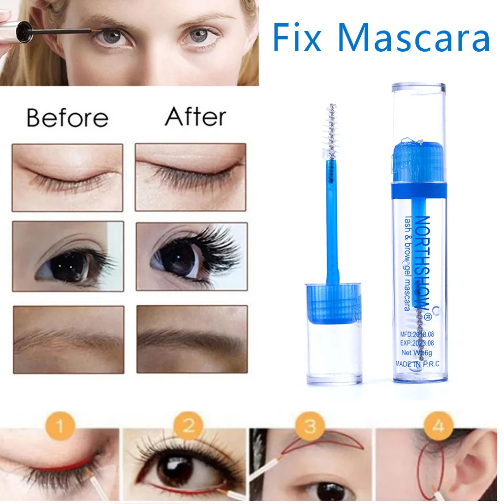 1 шт. практичный клей для ресниц прозрачные ресницы длинные завивки