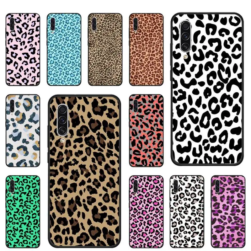 

Fashion luxury popular leopard print Phone Case For Samsung galaxy S note 7 8 9 10 20 fe edge A 6 10 20 30 50 51 70 lite plus