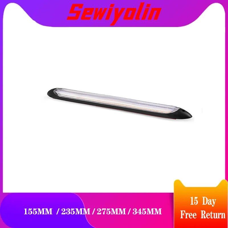 

Car Parts Flexible DRL LED Light Strip Turn Signal Lamp Yellow Auto Flowing Daytime Running IP68 for BMW Headlights 1 Pcs 12V