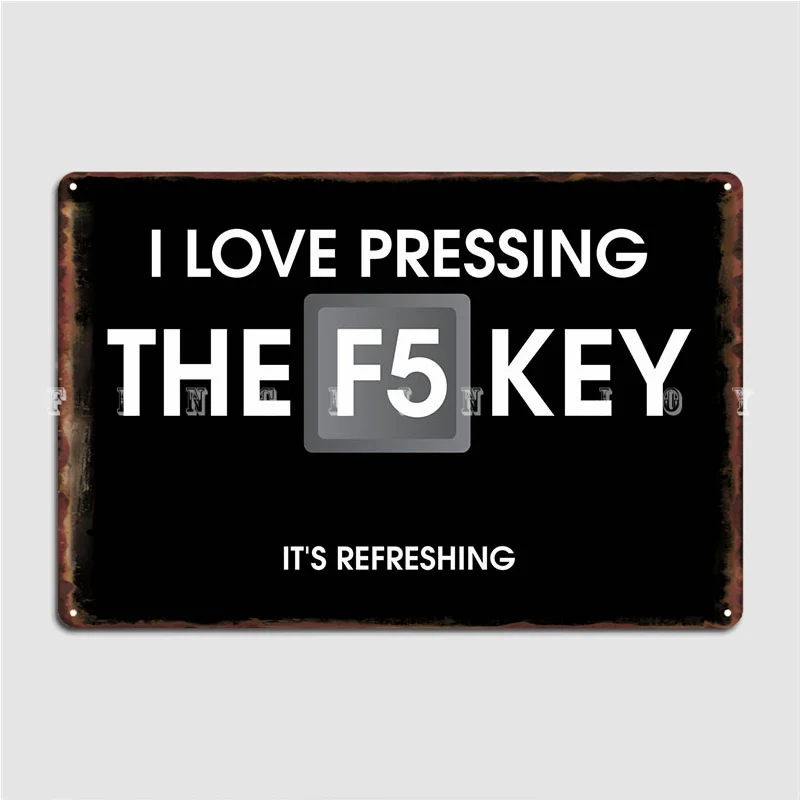 

Программатор шутка разработчик Плакат Металлический налет классические Клубные таблички для вечерние оловянные плакаты